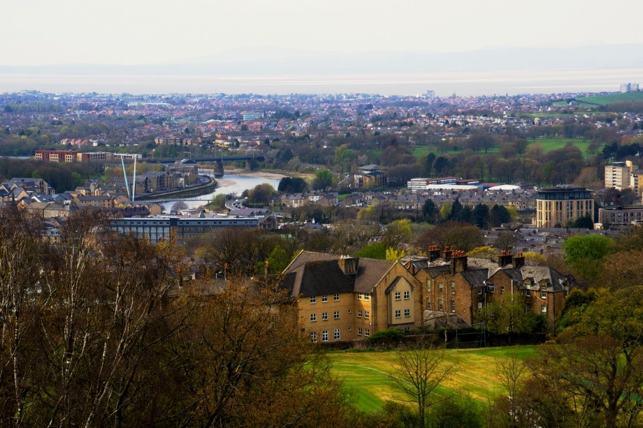 View over lancaster